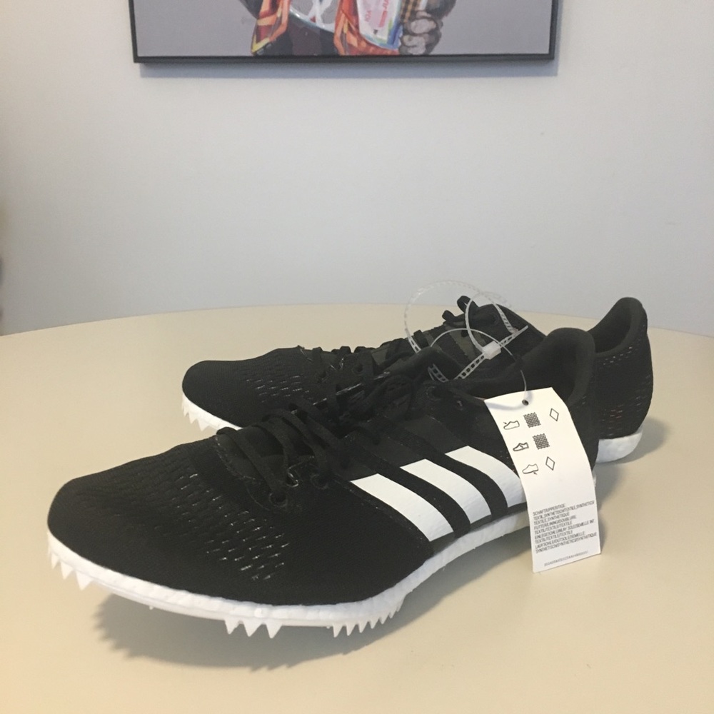 Adizero Avanti Track Shoe with Spikes Men 8.5